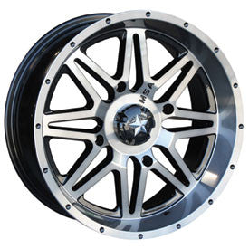 MOTOSPORT ALLOYS M26 VIBE WHEEL DARK TINT 4/156