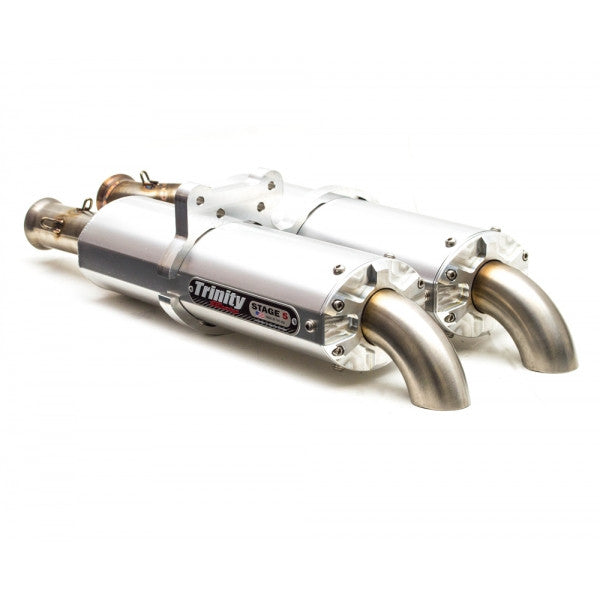 TRINITY RACING DUAL SLIP-ON EXHAUST SYSTEM - WILDCAT 1000/X/4 – AnythingUTV