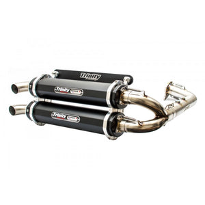 TRINITY RACING STAGE-5 FULL DUAL EXHAUST SYSTEM - RZR 1000 TURBO
