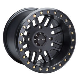 METHOD RACE WHEELS 406 BEADLOCK MATTE BLACK 4/156